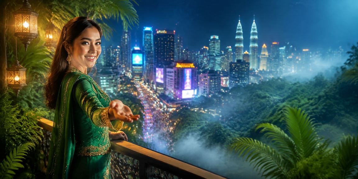 Suasana pertaruhan Hari Raya bergaya mewah di Kuala Lumpur Malaysia